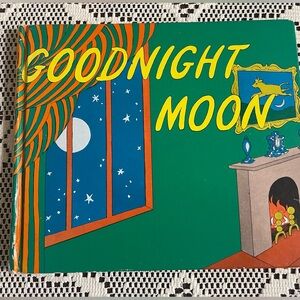 VintageChild’s FavoriteGOODNIGHT MOON Margaret Wise Brown-1947 Early Ed Hardback